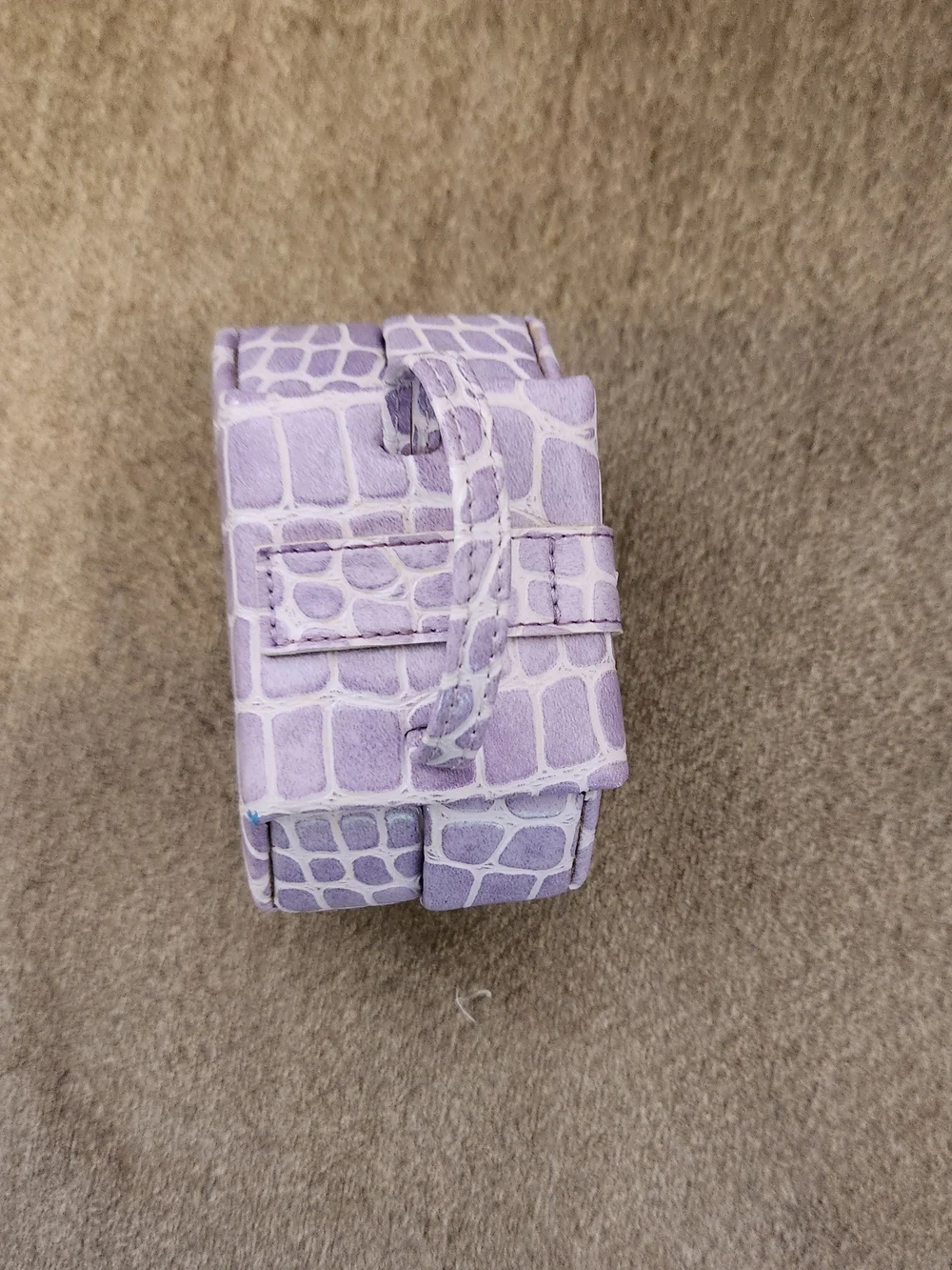 Lilac Travel Jewelry Case